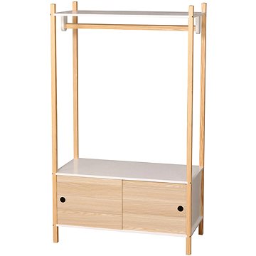 

DOCHTMANN Montessori dětská otevřená skříň 80 x 136 x 40 cm