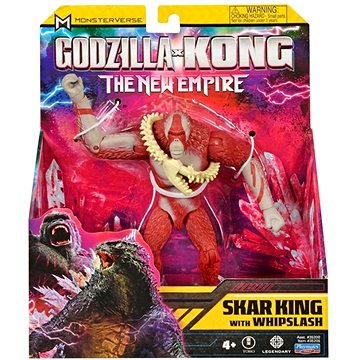 

Playmates Toys Monsterverse Godzilla vs. Kong The New Empire, akční figurka Skar King s bičem 15 cm