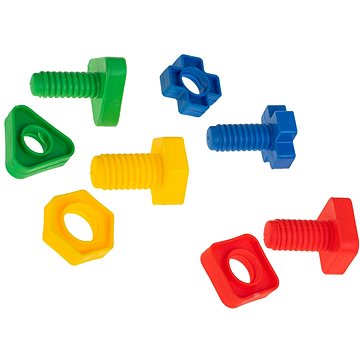 

MG Montessori Screws šrouby 30 ks, barevné