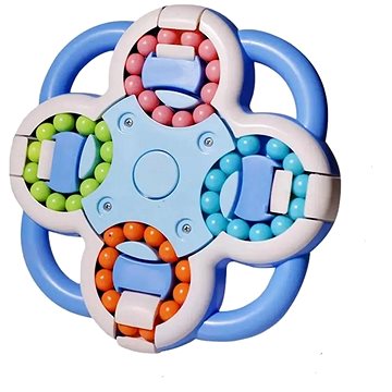 

KIK Rotující kouzelná fazole Puzzle Ball, modrá