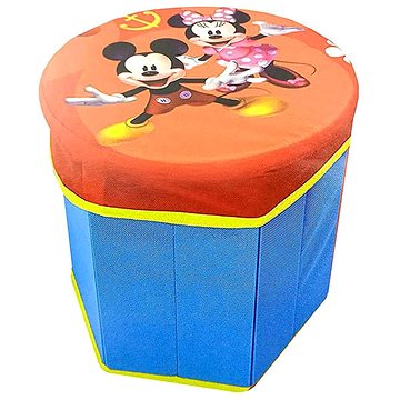 

Disney Úložný box na hračky s víkem Mickey a Minnie mouse