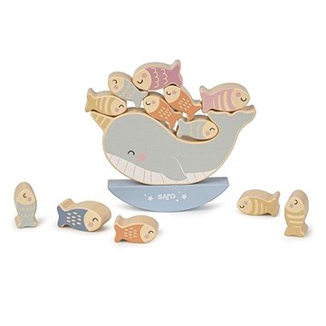

Saro Baby Dřevěná balanční hra Sea Life