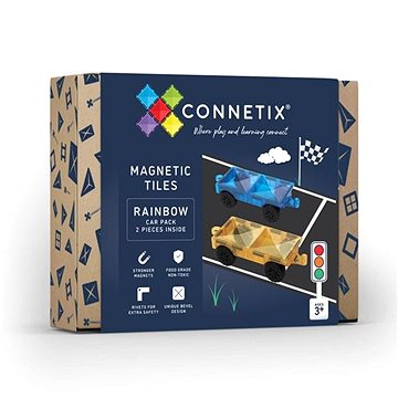 

Connetix Tiles - Základ pro auta 2 ks