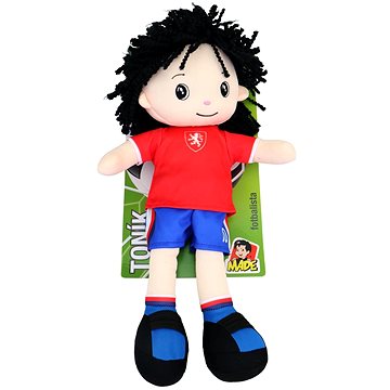 

MaDe Textilní panenka Toník, fotbalista 40 cm, český hlas, karta