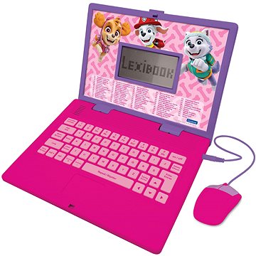 

Lexibook francouzko-anglický růžový notebook Tlapková patrola