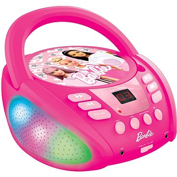 

Lexibook Svítící Bluetooth CD přehrávač Barbie