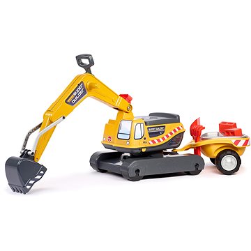 

FALK Super Builder s otevíracím sedadlem a přívěsem