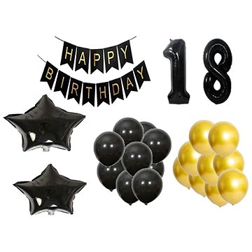 

APT Sada dekorací s balonky k 18. narozeninám