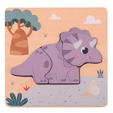 

Jouéco Dřevěné mini puzzle Dino 12m+