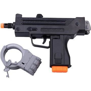 

Wiky Pistole Policejní samopal s pouty set 24 cm