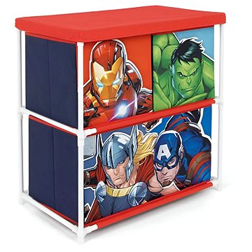 

MARVEL Regál na hračky - Avengers