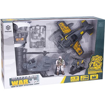 

Wiky Vojenský set s letadlem 21 cm