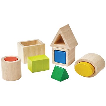 

Plan Toys Geometrická vkládačka