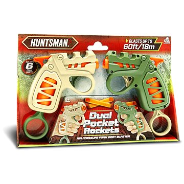 

Huntsman Pistole kapesní natahovací 13 cm 2 ks set