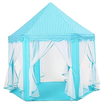 

4sleep Dětský velký stan na hraní modrý 140 × 135 cm