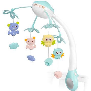 

Ricokids RK-813 Dětský kolotoč s projektorem modrý