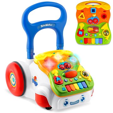 

Ricokids RK-744 Výukové chodítko s hudbou 2v1 bílé