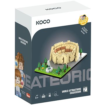 

KOCO Stavebnice Koloseum 505 dílků 12 x 8 x 3,6 cm