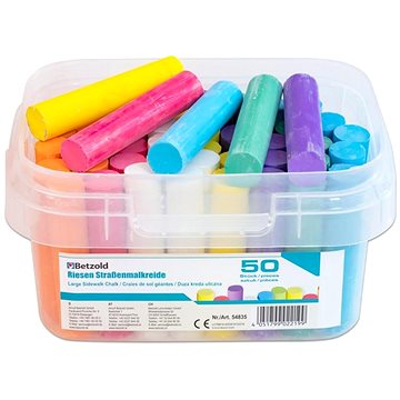 

Betzold Barevné venkovní křídy 50 ks