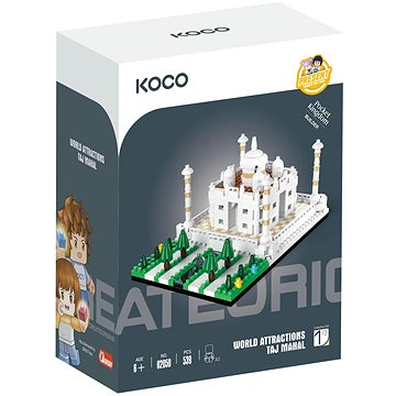 

KOCO Stavebnice Tádž Mahal 539 dílků 12 × 8 × 5,5 cm
