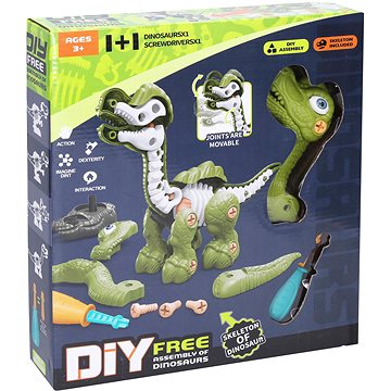 

Wiky Dinosaurus s kostrou, šroubovací
