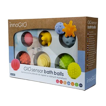 

InnoGIO Smyslové hračky do vody GIOsensor bath balls