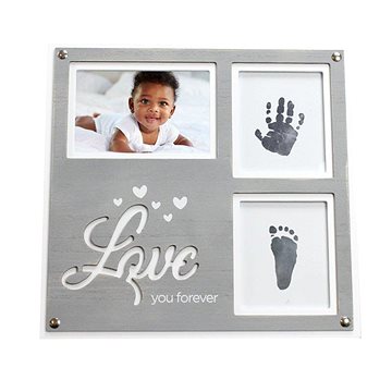 

Happy Hands Vintage Frame Print Kit Love you forever