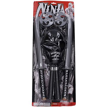 

Wiky Ninja set maska a 5 zbraní