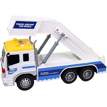 

MaDe Auto letištní služby, vysunovací a polohovací schody, na baterie, světlo a zvuk, 26 cm