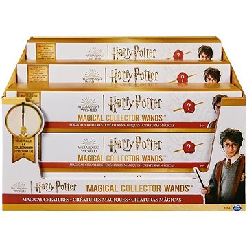 

WIZARDING WORLD Harry Potter sběratelské hůlky čarodějů s podstavcem 2A