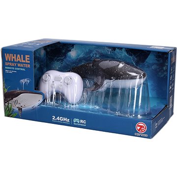 

Wiky Velryba s vodotryskem RC na dálkové ovládání 35 cm