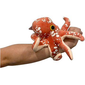 

WILD REPUBLIC Plyšáček objímáček svítící ve tmě 20 cm - chobotnice