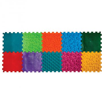 

Empt Masážní ortopedická podložka "Puzzle Mix" 10 modulů