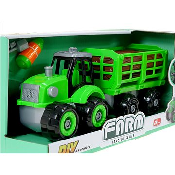 

Vizopol Traktor s vlečkou, na šroubování