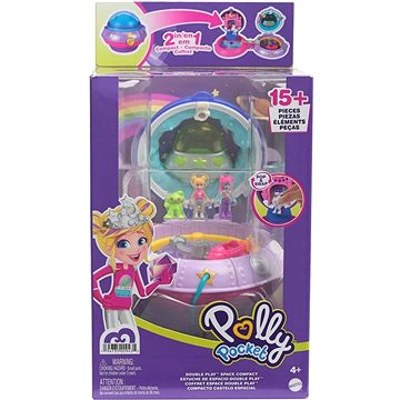 

Polly Pocket Double Play Space Kompaktní sada s vesmírným motivem