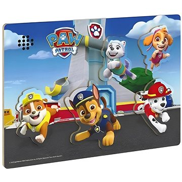 

Alum Dřevené puzzle se zvukem - Tlapková Patrola