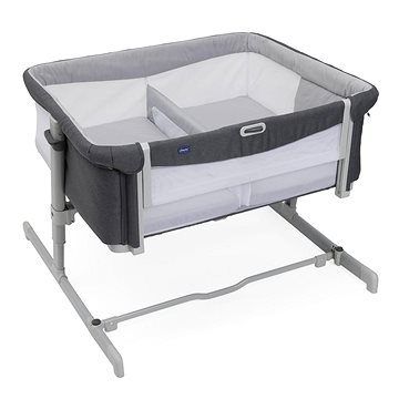 

CHICCO Dětská postýlka Next2Me Twins pro dvojčata - Magnet Grey