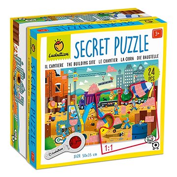 

Ludattica Secret Puzzle s lupou, Staveniště