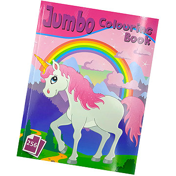 JUMBO Maxi omalovánky - Kouzelný jednorožec