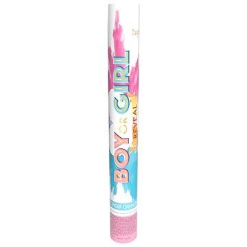 

konfety růžový prášek narození holky 40 cm