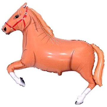 

Balón foliový kůn hnědý - farma -107 cm
