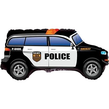 

Balón foliový auto policie 60 cm
