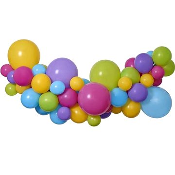 

Balónková girlanda - sada multicolor barevná, 300 cm - 65 ks