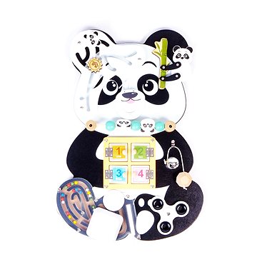 

Aga4Kids Montessori dřevěná tabule Panda