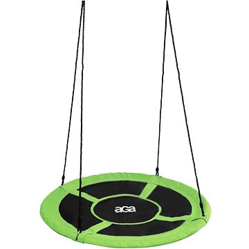 

Aga Závěsný houpací kruh 120 cm světle zelený
