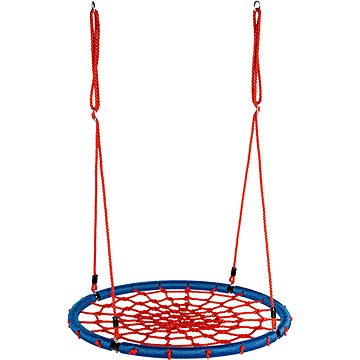 

Aga Závěsný houpací kruh 120 cm modro-červený