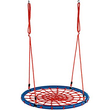 

Aga Závěsný houpací kruh 100 cm modro-červený