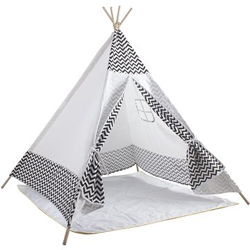 

Aga4Kids Dětské Teepee ZigZag Bílý