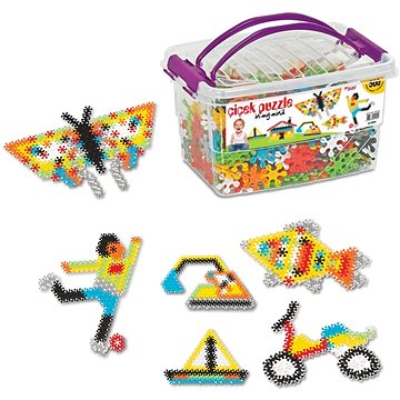 

Plastové puzzle - květiny, 500 ks
