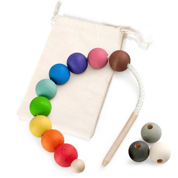

Ulanik Montessori dřevěná hračka "Wooden lacing. Small"